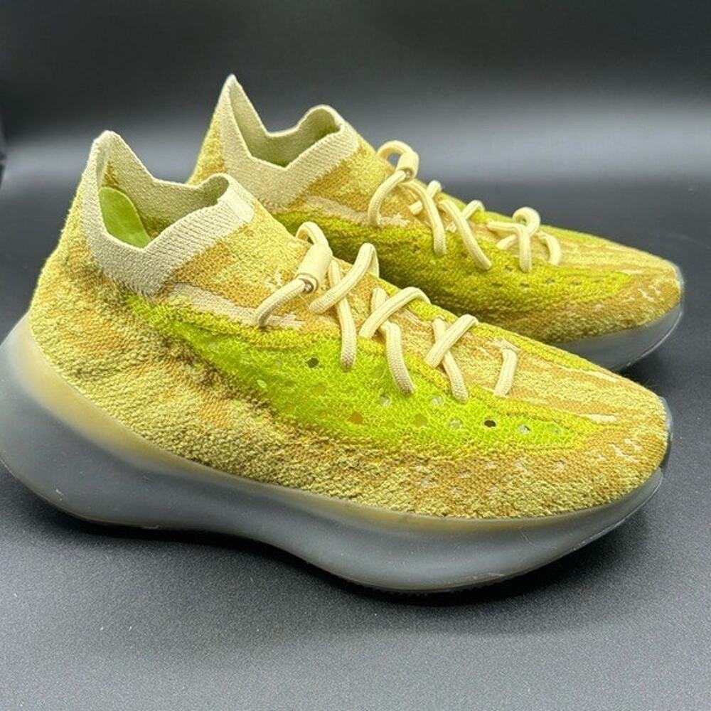 Yeezy Boost 380 Yellow Primeknit Sneakers